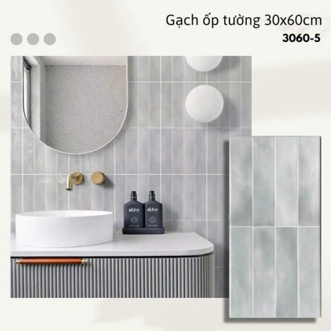 Công trình gạch trang trí định hình 30x60 mà Newlando đã thi công
