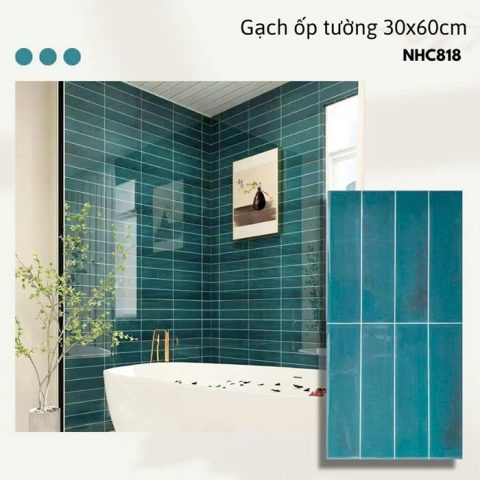 Công trình gạch trang trí định hình 30x60 mà Newlando đã thi công