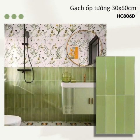 Công trình gạch trang trí định hình 30x60 mà Newlando đã thi công