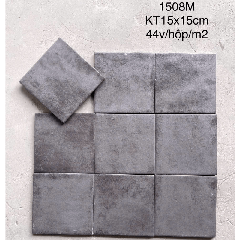 Gạch trang trí cao cấp kích thước 150x150mm MT-1508M