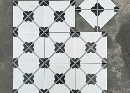 Gạch bông men là dòng gạch men cao cấp với họa tiết tinh tế, mang phong cách cổ điển pha lẫn hiện đại