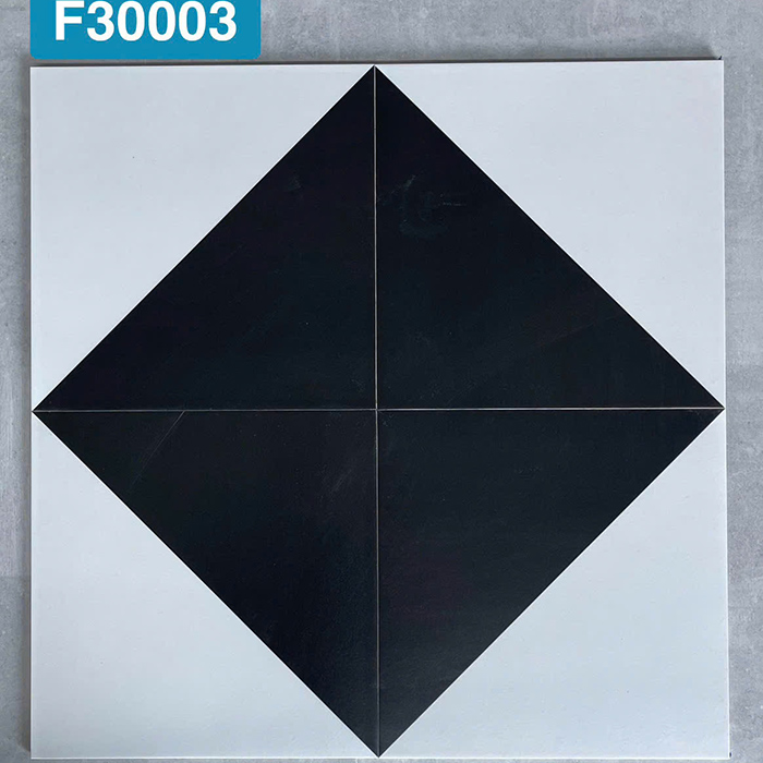 Gạch bông men 30x30 sở hữu thiết kế hoa văn đẹp mắt, màu sắc sống động và hiện đại, tạo điểm nhấn độc đáo cho không gian