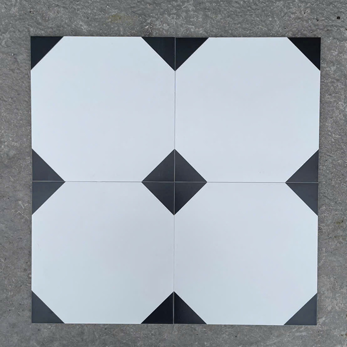Gạch bông men 30x30 sở hữu thiết kế hoa văn đẹp mắt, màu sắc sống động và hiện đại, tạo điểm nhấn độc đáo cho không gian