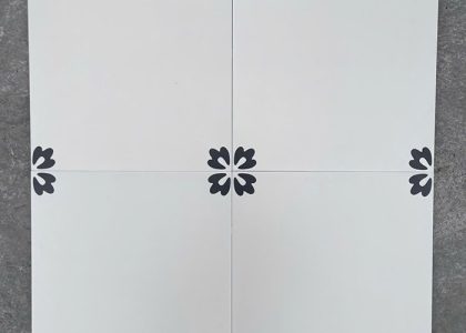 Gạch bông men 30x30 sở hữu thiết kế hoa văn đẹp mắt, màu sắc sống động và hiện đại, tạo điểm nhấn độc đáo cho không gian