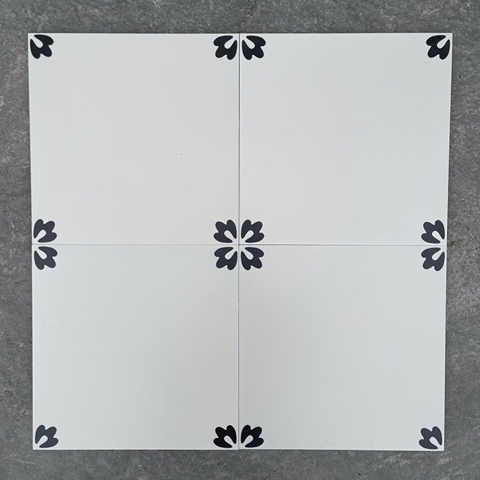 Gạch bông men 30x30 sở hữu thiết kế hoa văn đẹp mắt, màu sắc sống động và hiện đại, tạo điểm nhấn độc đáo cho không gian