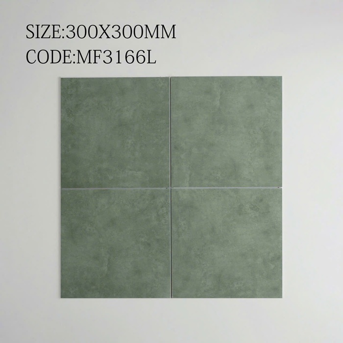 Gạch bông men 30x30 sở hữu thiết kế hoa văn mang phong cách vintage, tối giản