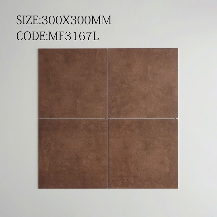 Gạch bông men 30x30 sở hữu thiết kế hoa văn mang phong cách vintage, tối giản