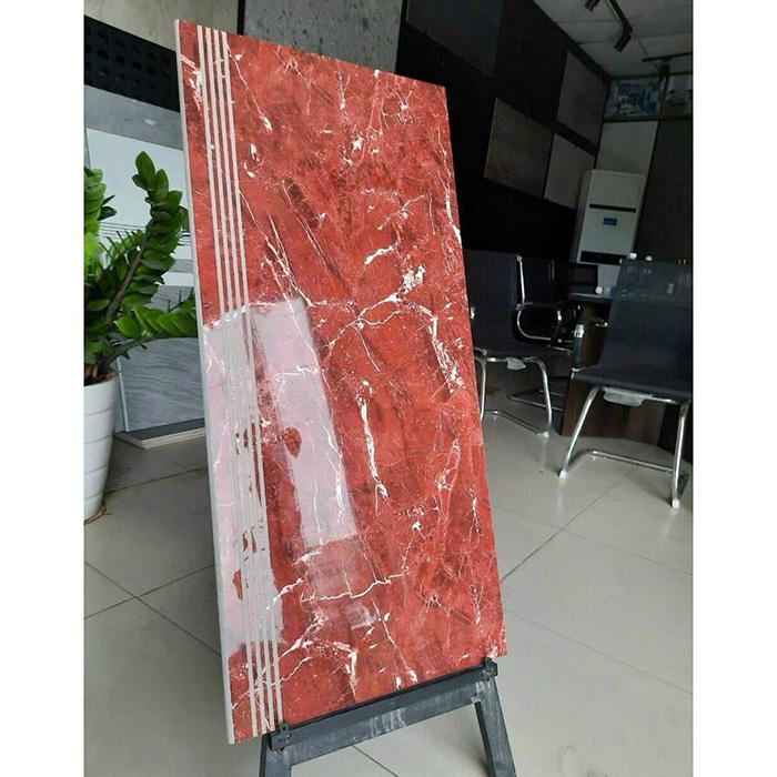 Gạch ốp lát bậc cầu thang có bề mặt bóng, có rãnh, kẻ chỉ, hạn chế trơn trượt tối ưu