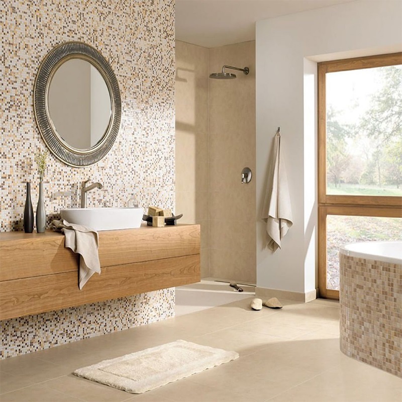 Gạch mosaic – Lựa chọn hoàn hảo cho bể bơi & phòng tắm