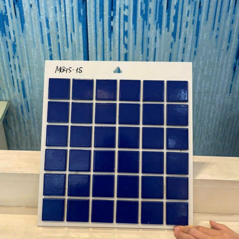 Gạch ốp bể bơi mosaic MT-MG4515