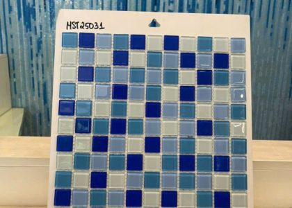Gạch ốp bể bơi mosaic MT-MST25031