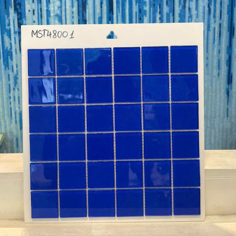Gạch ốp bể bơi mosaic MT-MST48001