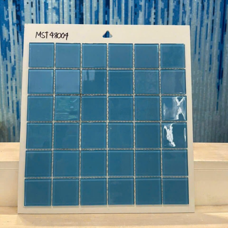Gạch ốp bể bơi mosaic MT-MST48004