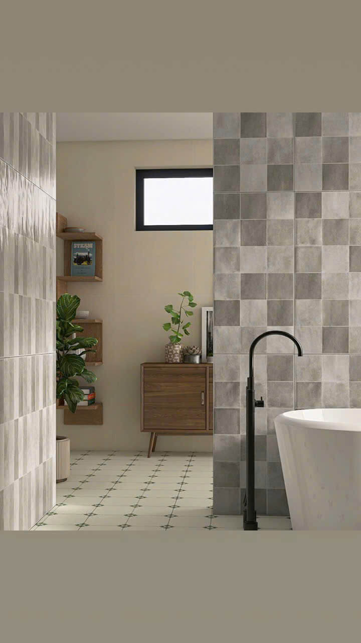 Gạch ốp tường trang trí định hình Kt 400x800mm MT-MF48Y05F