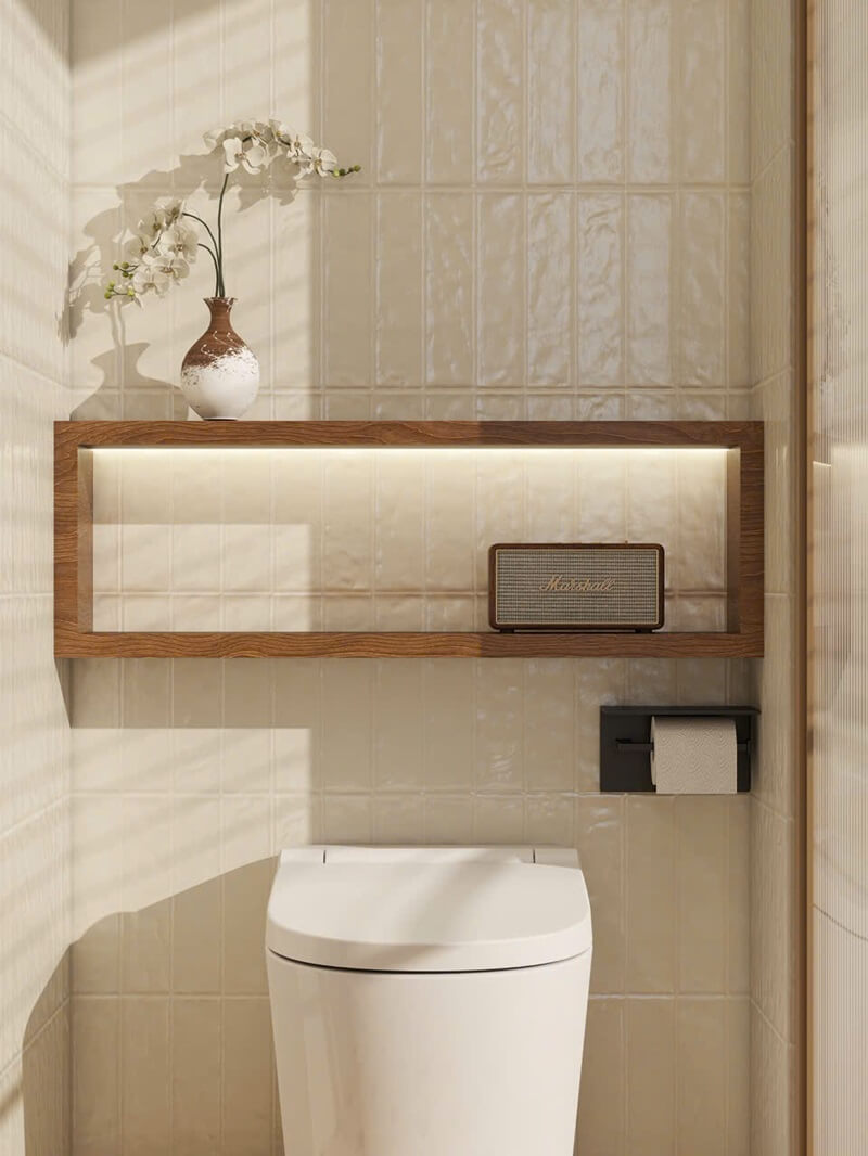 Gạch ốp tường trang trí định hình Kt 400x800mm MT-MF48Y05F