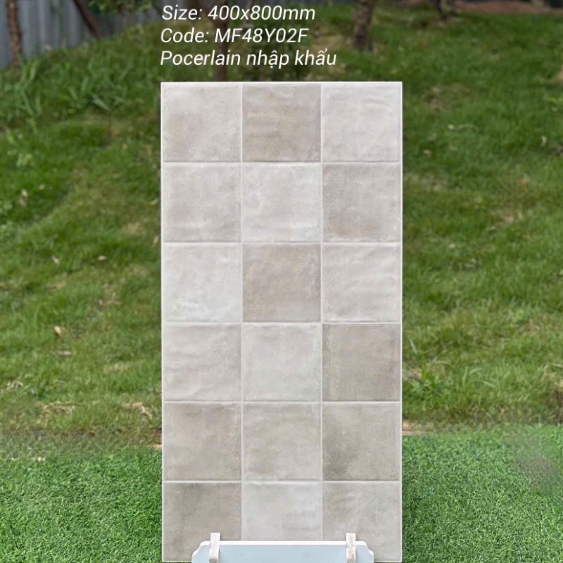 Gạch ốp tường trang trí định hình Kt 400x800mm MT-MF48Y02F