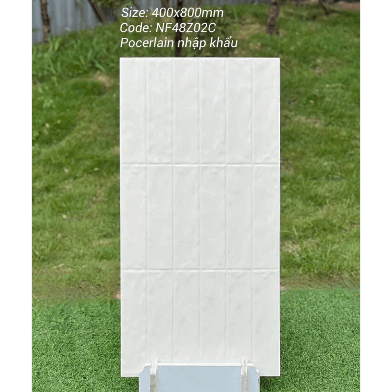 Gạch ốp tường trang trí định hình Kt 400x800mm MT-NF48Z02C