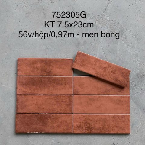 Gạch thẻ cao cấp nhập khẩu 75x300mm MT-752305G