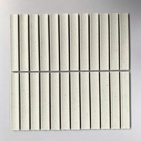 Gạch thẻ que cao cấp có gam màu nhẹ nhàng, phù hợp với phong cách thiết kế hiện đại, vintage, tối giản