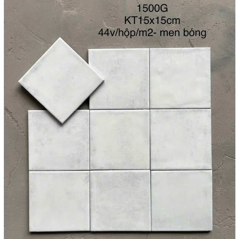 Gạch trang trí cao cấp kích thước 150x150mm MT-1500G