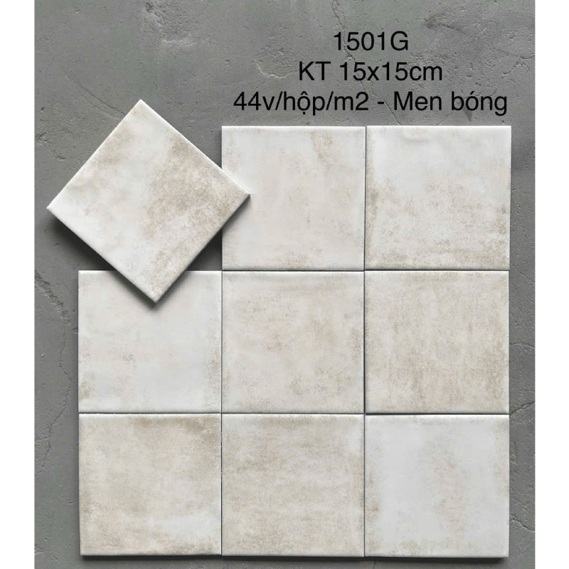 Gạch trang trí cao cấp kích thước 150x150mm MT-1501G