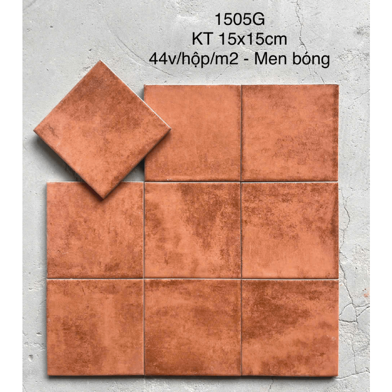 Gạch trang trí cao cấp kích thước 150x150mm MT-1505G