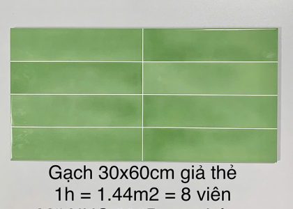 Gạch trang trí định hình 30x60 là dòng gạch Ceramic cao cấp nhập khẩu từ Trung Quốc nổi tiếng
