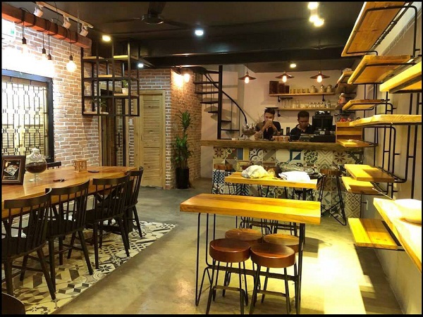 Gợi ý cách phối gạch bông trong quán cafe
