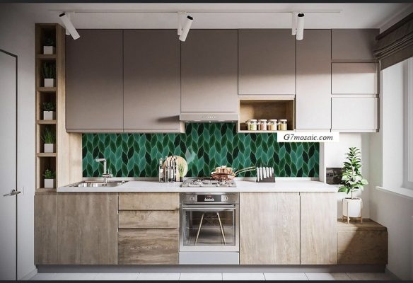 Tổng hợp mẫu gạch mosaic ốp bếp kèm báo giá chi tiết