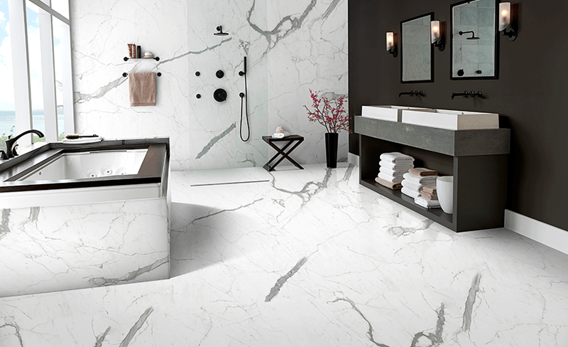 Nâng tầm phong cách với gạch marble nhập khẩu cao cấp