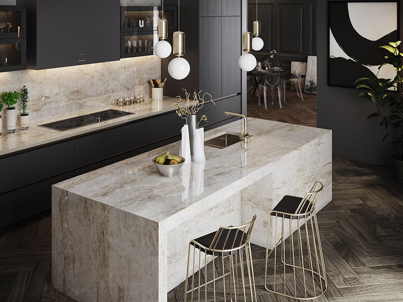 Nâng tầm phong cách với gạch marble nhập khẩu cao cấp