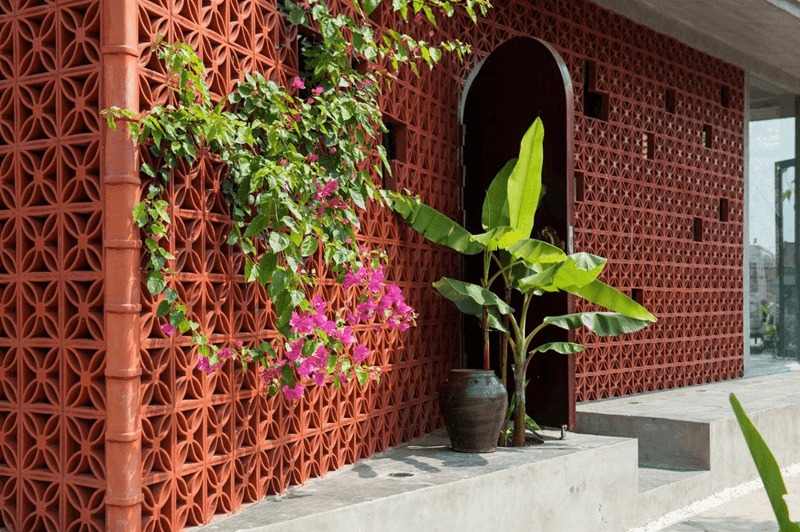 Gạch thông gió đất nung bền đẹp - Ứng dụng linh hoạt trong thiết kế