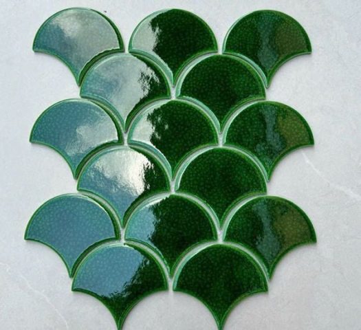 Top 10 mẫu gạch mosaic vảy cá đáng chú ý cho mọi không gian
