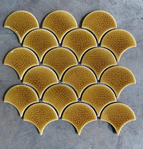 Top 10 mẫu gạch mosaic vảy cá đáng chú ý cho mọi không gian