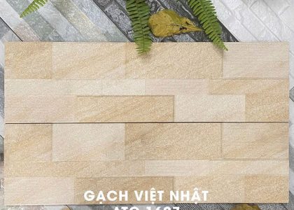 Gạch ốp tường Việt Nhật có bề mặt sắc nét, màu sắc hiện đại, sản phẩm phù hợp với nhiều không gian