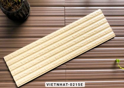 Gạch ốp tường Việt Nhật có bề mặt sắc nét, màu sắc hiện đại, sản phẩm phù hợp với nhiều không gian