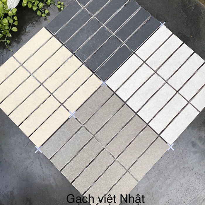 Gạch ốp tường Việt Nhật có bề mặt sắc nét, màu sắc hiện đại, sản phẩm phù hợp với nhiều không gian