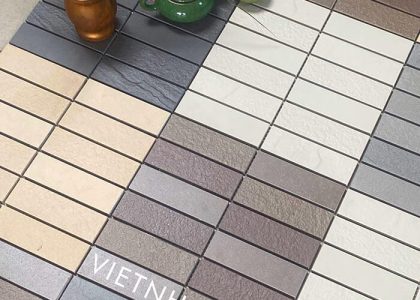Gạch ốp tường Việt Nhật có bề mặt sắc nét, màu sắc hiện đại, sản phẩm phù hợp với nhiều không gian