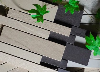 Gạch ốp tường Việt Nhật có bề mặt sắc nét, màu sắc hiện đại, sản phẩm phù hợp với nhiều không gian
