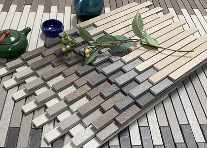 Gạch ốp tường Việt Nhật có bề mặt sắc nét, màu sắc hiện đại, sản phẩm phù hợp với nhiều không gian