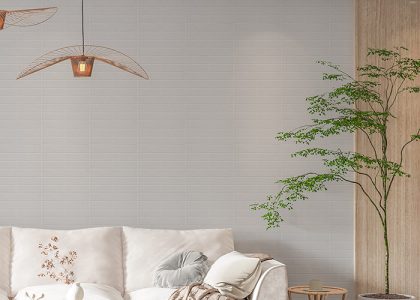 Gạch ốp tường Việt Nhật có bề mặt sắc nét, màu sắc hiện đại, sản phẩm phù hợp với nhiều không gian