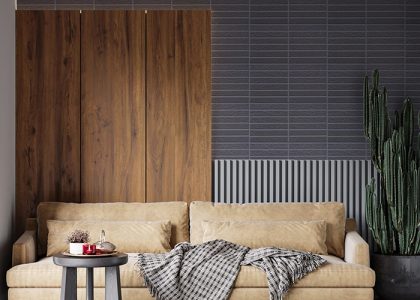 Gạch ốp tường Việt Nhật có bề mặt sắc nét, màu sắc hiện đại, sản phẩm phù hợp với nhiều không gian
