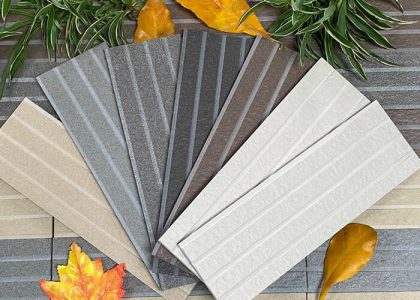 Gạch ốp tường Việt Nhật có bề mặt sắc nét, màu sắc hiện đại, sản phẩm phù hợp với nhiều không gian