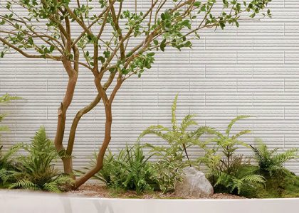 Gạch ốp tường Việt Nhật có bề mặt sắc nét, màu sắc hiện đại, sản phẩm phù hợp với nhiều không gian