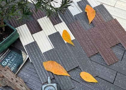 Gạch ốp tường Việt Nhật có bề mặt sắc nét, màu sắc hiện đại, sản phẩm phù hợp với nhiều không gian