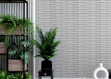 Gạch ốp tường Việt Nhật có bề mặt sắc nét, màu sắc hiện đại, sản phẩm phù hợp với nhiều không gian