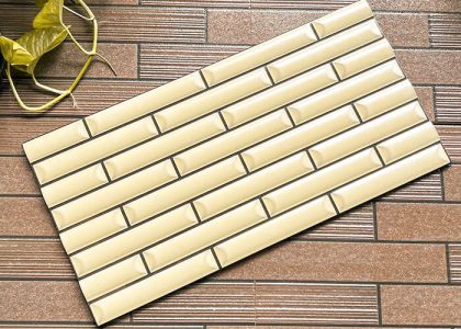 Gạch ốp tường Việt Nhật có bề mặt sắc nét, màu sắc hiện đại, sản phẩm phù hợp với nhiều không gian