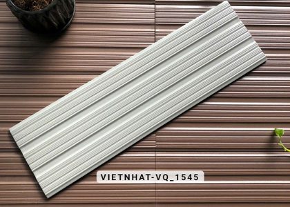 Gạch ốp tường Việt Nhật có bề mặt sắc nét, màu sắc hiện đại, sản phẩm phù hợp với nhiều không gian