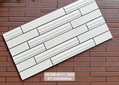 Gạch ốp tường Việt Nhật có bề mặt sắc nét, màu sắc hiện đại, sản phẩm phù hợp với nhiều không gian