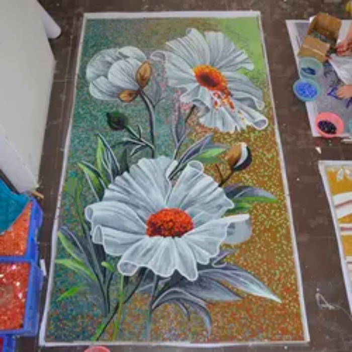 Ứng dụng thực tế của gạch tranh mosaic trong không gian sống